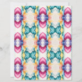 水彩抽象芸術22スクラップブック紙 (裏面)