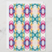 水彩抽象芸術22スクラップブック紙 (正面)