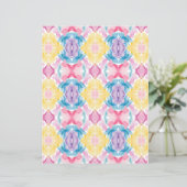 水彩抽象芸術25スクラップブック紙 (スタンド正面)