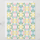 水彩抽象芸術29スクラップブック紙 (裏面)