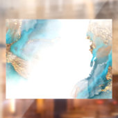 水彩抽象芸術 ウィンドウサイン (シート2)