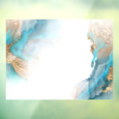 水彩抽象芸術 ウィンドウサイン (シート3)