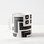 水彩抽象芸術 コーヒーマグカップ (正面左)