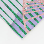 水彩抽象芸術 フリースブランケット (角)