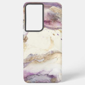 水彩抽象芸術 SAMSUNG GALAXYケース (裏面)