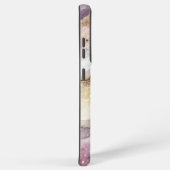 水彩抽象芸術 SAMSUNG GALAXYケース (右側面)