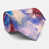 水彩抽象芸術I ネクタイ (ロール)