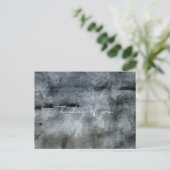 水彩抽象 ポストカード (スタンド正面)