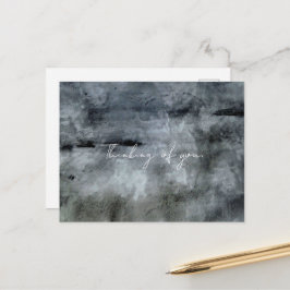 水彩抽象 ポストカード