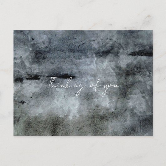 水彩抽象 ポストカード (正面)