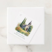 水彩教会バプテスマ《キリスト教》洗礼式や命名式サンキューユユー フェイバータグ (インサイチュ)