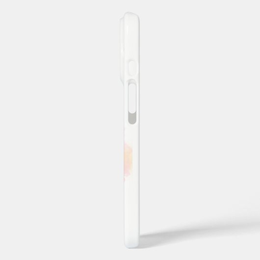 水彩文字B紫色の花 Case-Mate iPhoneケース (裏面 / 左)