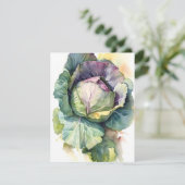 水彩新型キャベツ シーズンカード (スタンド正面)