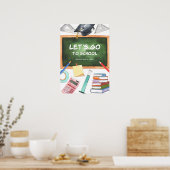 水彩新学期ポスター ポスター (キッチン)