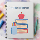 水彩新学期モノグラム名Sketchbook ノートブック