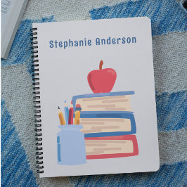 水彩新学期モノグラム名Sketchbook ノートブック