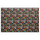 水彩新学期要素テーマパターン ファブリック (ファットクウォーター)