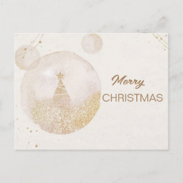 水彩新年パステルエレガンス シーズンポストカード