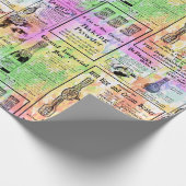 水彩新聞 ラッピングペーパー (角)