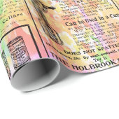 水彩新聞 ラッピングペーパー (ロールコーナー)