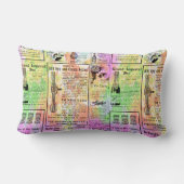 水彩新聞 ランバークッション (裏面)