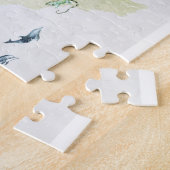 水彩旅行はがき |プエルト・バラルタ ジグソーパズル (側面)