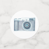 水彩旅行テーマベビーシャワー紙吹雪 コンフェッティ (スモール正面)