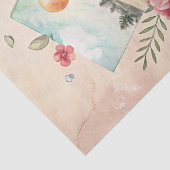 水彩旅行レトロカメラ古い写真バラ 薄葉紙 (詳細)