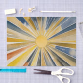 水彩日が差すことフレア 薄葉紙 (クラフト)