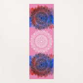 水彩昇華曼荼羅エクササイズ ヨガマット (正面)