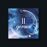 水彩星占い – ジェミニ キャンバスプリント<br><div class="desc">水彩ジェミニバイグレースポップ</div>