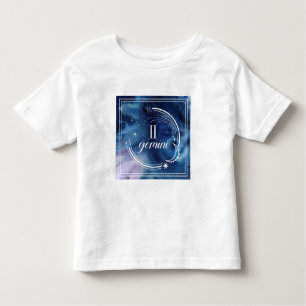 水彩星占い – ジェミニ トドラーTシャツ