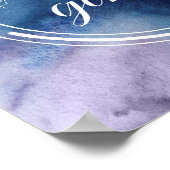 水彩星占い – ジェミニ ポスター (角)