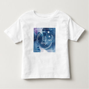 水彩星占い – 《星座》乙女座 トドラーTシャツ