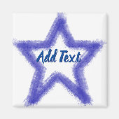 水彩星形 マグネット (正面)