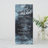 水彩星月夜の天空結婚のメニュー メニュー (スタンド正面)