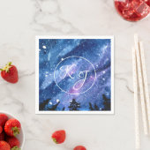 水彩星空 スタンダードカクテルナプキン (インサイチュ)