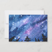 水彩星空 出欠カード (裏面)
