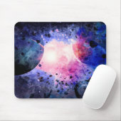 水彩星雲 マウスパッド (マウス)
