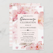 水彩春さくらんぼフラムスキンセアニェラ 招待状 (正面/裏面)