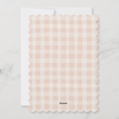 水彩春の花ピンクジンガム シーズンカード (裏面)