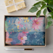 水彩春の花分離 薄葉紙 (ギフト)