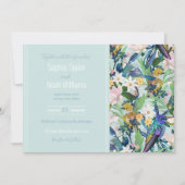 水彩春の花鳥模様 (正面)