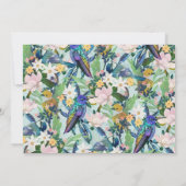 水彩春の花鳥模様 (裏面)