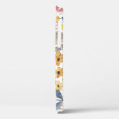 水彩春の花、シームレ鮮やかームパター Case-Mate iPhoneケース (裏面 / 左)