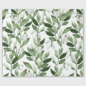 水彩春の花 ラッピングペーパー (フラット)