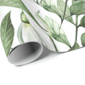 水彩春の花 ラッピングペーパー (ロールコーナー)