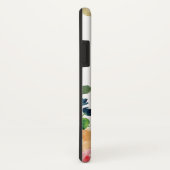 水彩春の花。名前と引用文を追加 Case-Mate iPhoneケース (裏面/右)