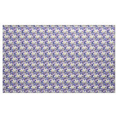 水彩春デルフィニウムガーデニング花 ファブリック (ヤード)