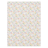 水彩春フローラテーブルクロス | ガーデンパーティー テーブルクロス (正面)